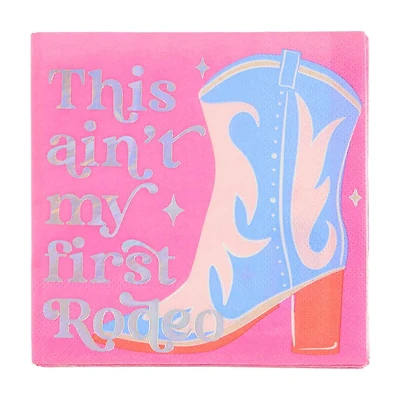 This Ain't My First Rodeo Beverage Napkins, 16 ct