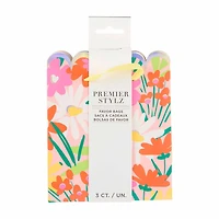 Sassy & Iridescent Floral Scalloped Favor Bags, 3 ct