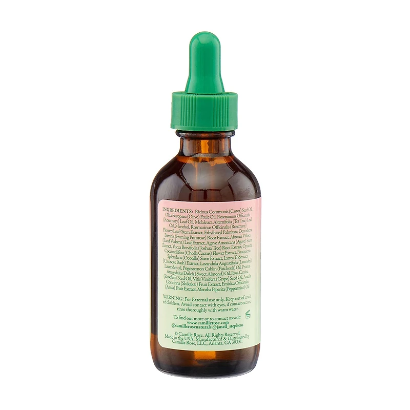 Camille Rose Rosemary Oil Strengthening Hair and Scalp Drops, 1.9 fl oz