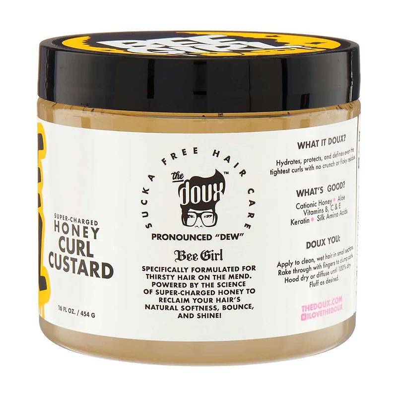 Doux Bee Girl Honey Hair Custard, 16 oz