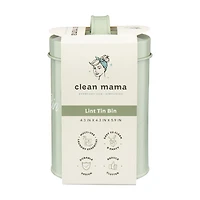 Clean Mama Sage Green Tin Lint Bin