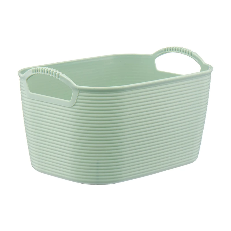 Storage Baskets, Small, Green, 4 pk