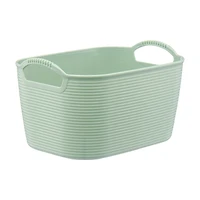 Storage Baskets, Small, Green, 4 pk