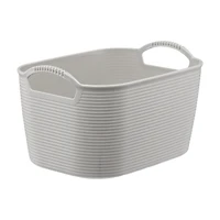 Storage Baskets, Small, Gray, 4 pk