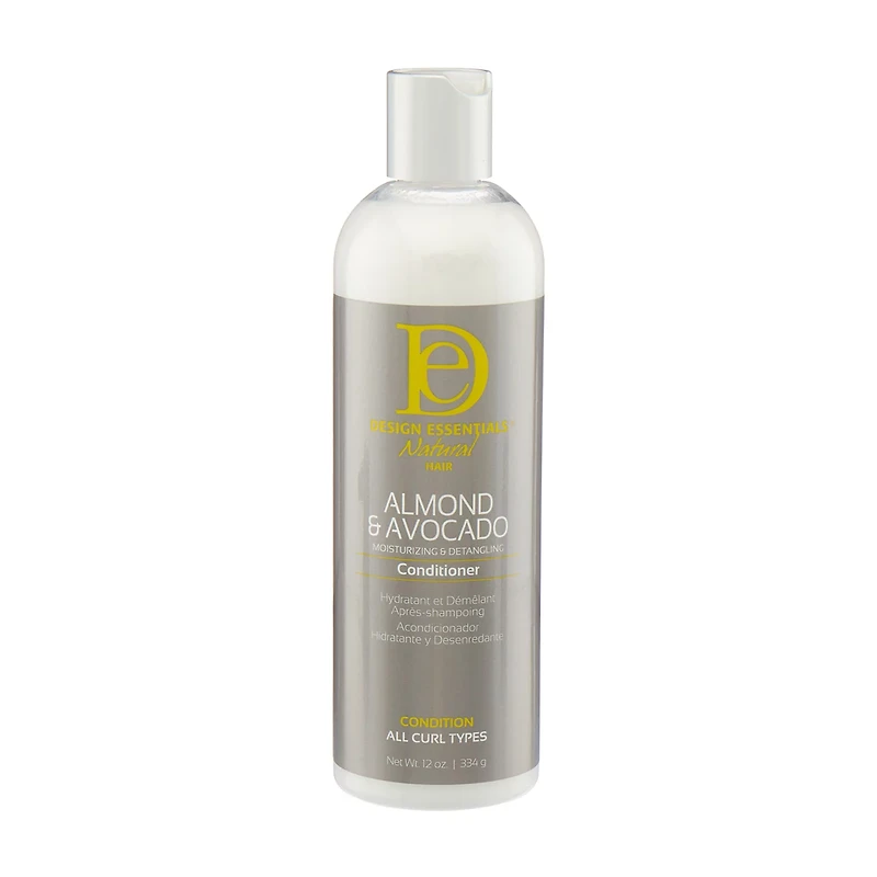 Design Essentials Natural Hair Almond & Avocado Conditioner, 12 oz
