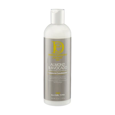 Design Essentials Almond Avocado Leave-In Conditioner, 12 oz