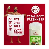 Old Spice Aluminum Free Total Body Deodorant, Fiji Scent, 3 oz
