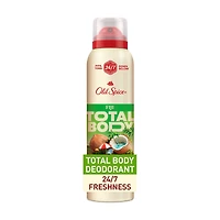 Old Spice Aluminum Free Total Body Deodorant Spray, Fiji Scent, 3 oz