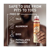Old Spice Aluminum Free Total Body Deodorant Spray, Vanilla + Shea, 3.5 oz