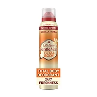 Old Spice Aluminum Free Total Body Deodorant Spray, Vanilla + Shea, 3.5 oz