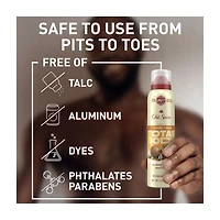 Old Spice Aluminum Free Total Body Deodorant Spray, Vanilla + Shea, 3.5 oz