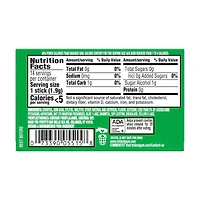Trident Sugar Free Chewing Gum Sticks with Xylitol, Spearmint 14 Piece Single Pack