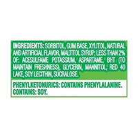 Trident Sugar Free Chewing Gum Sticks with Xylitol, Spearmint 14 Piece Single Pack
