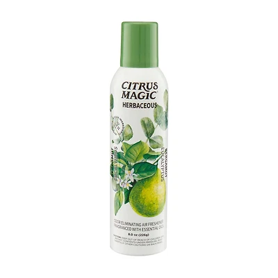 Citrus Magic Herbaceous Odor Eliminating Air Freshener, Bergamot & Eucalyptus
