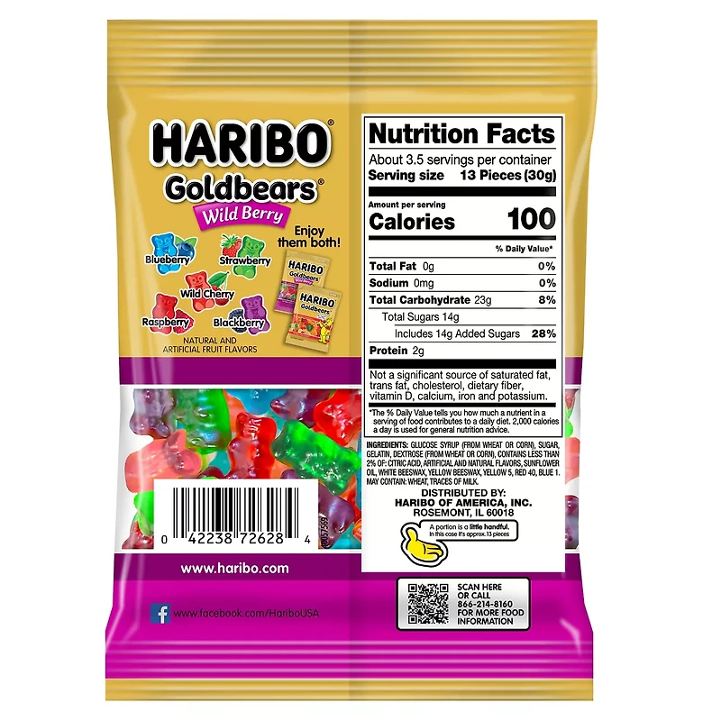 Goldbears Wild Berry Peg Bag 3.5oz.