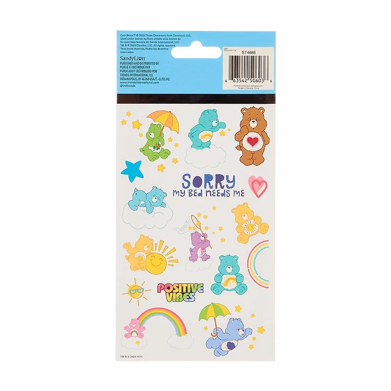 Care Bears Sticker Sheets, 4 pk