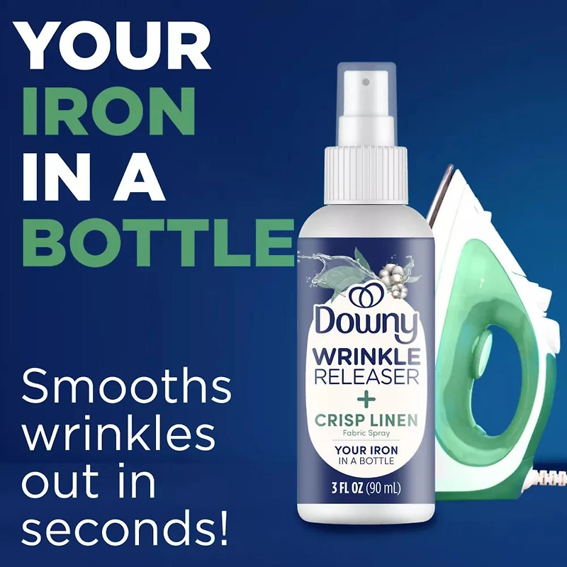 Downy Crisp Linen Wrinkle Releaser, 3 fl oz