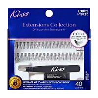 Kiss Lash Extensions Collection Kit, Hybrid