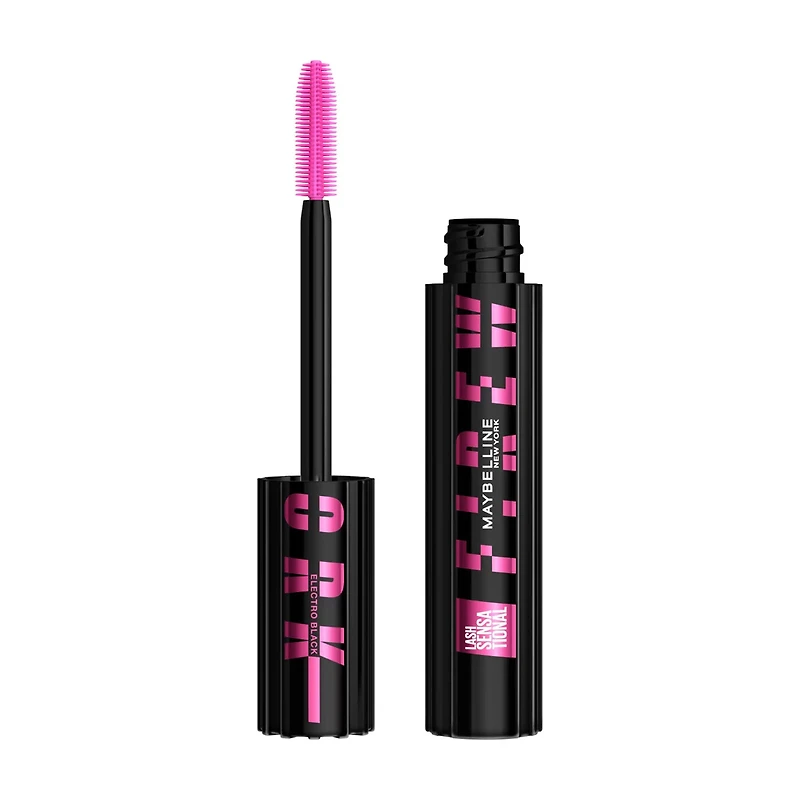 Maybelline Lash Sensational Firework Washable Mascara Makeup, Electro Black