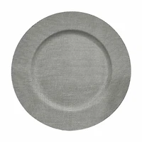 Charger Plate, Gray, 13 in