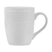 Beaded Gloss Mug, 12 oz
