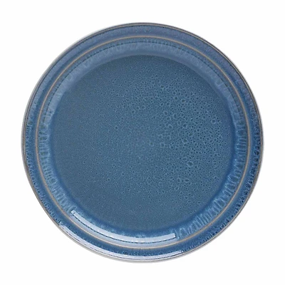 Blue Reactive Dinner Plate, 10.5 in
