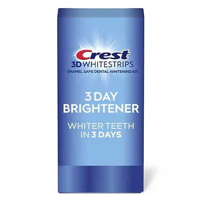 Crest 3DWhite 3 Day Brightener Teeth Whitening Kit, 3 Treatments