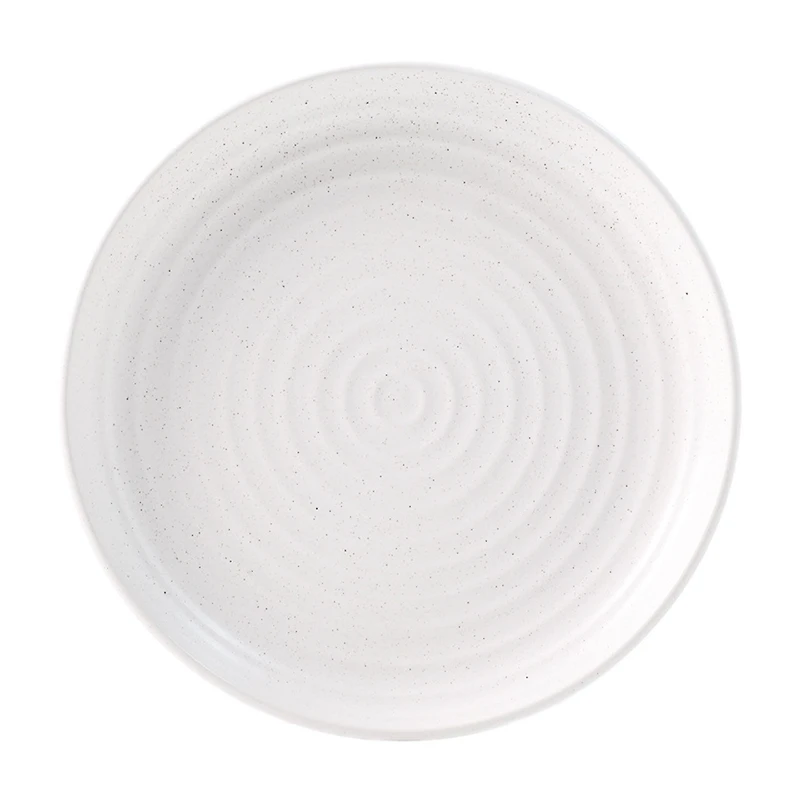 Round Side Plate, White, 8 in
