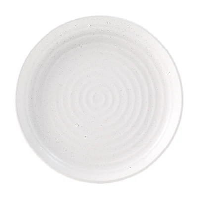 Round Side Plate, White, 8 in