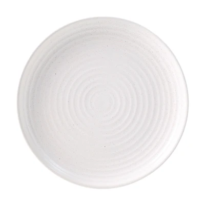 Round Dinner Plate, White, 10.5 in