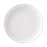 Round Dinner Plate, White, 10.5 in