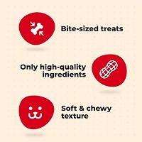 Milk-Bone Soft & Chewy Peanut Buttery Bites Soft Dog Treats, 4.5 oz