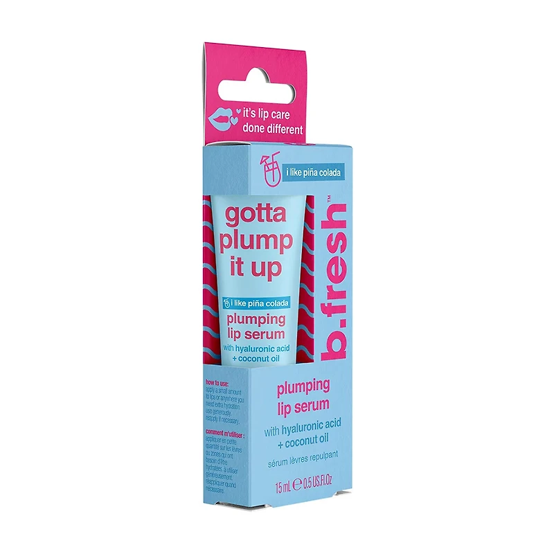 b.fresh Gotta Plump It Up Hydrating Lip Serum, Pina Colada
