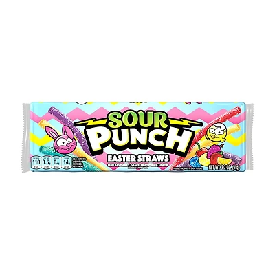 Sour Punch Easter Straws
