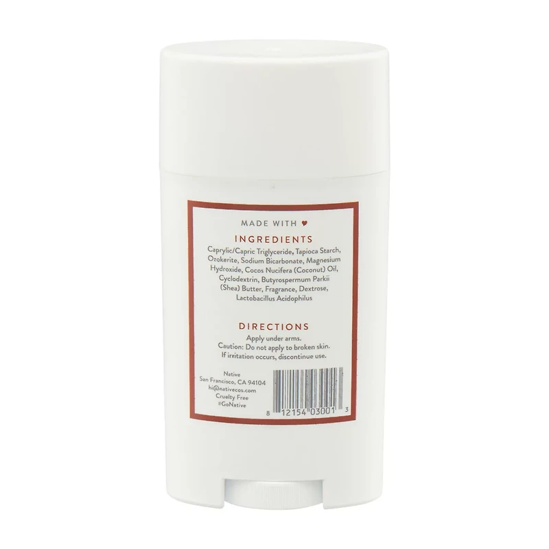 Native Coconut & Vanilla Deodorant, 2.65 oz