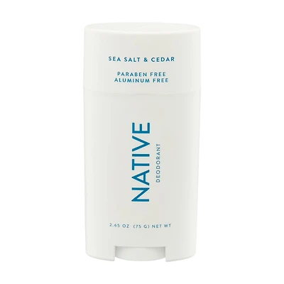 Native Sea Salt & Cedar Deodorant, 2.65 oz