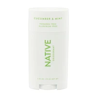 Native Cucumber & Mint Deodorant, 2.65 oz