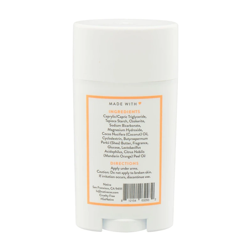 Native Sweet Peach & Nectar Deodorant, 2.65 oz