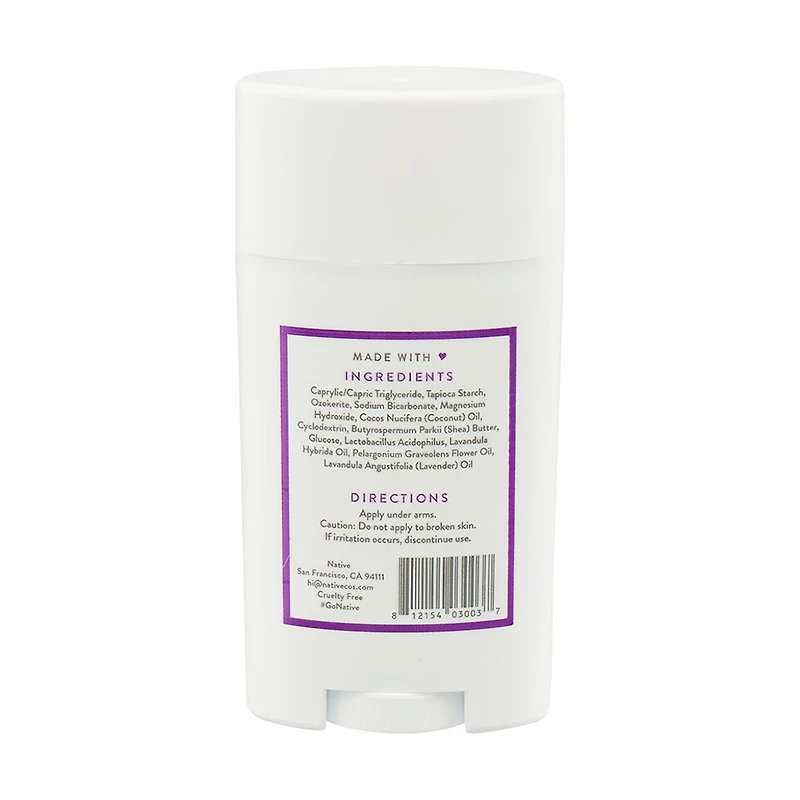 Native Lavender & Rose Deodorant, 2.65 oz