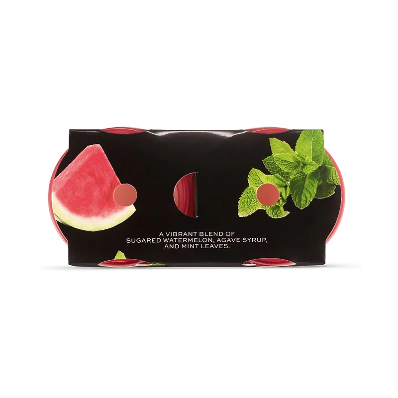 Koze Place Watermelon Mint & Agave Scented Candle Duo, 3.4 oz, 2 ct