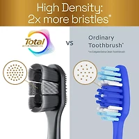 Colgate Total Active Prevention Soft Whitening Toothbrush, Black, 1 Pack