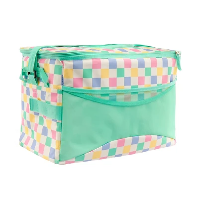 Insulated 48-Can Cooler Bag in Assorted Summer Prints