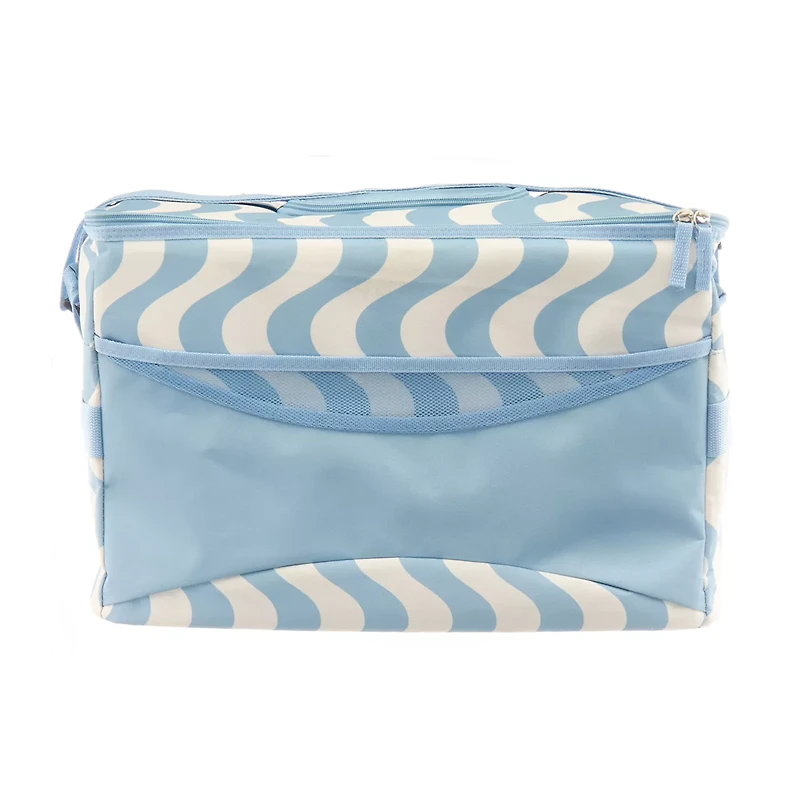 Insulated 48-Can Cooler Bag in Assorted Summer Prints
