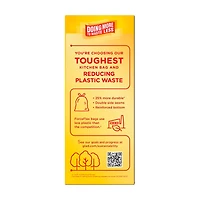 Glad ForceFlex MaxStrength Scented Tall Kitchen Trash Bags, 13 Gallon, 20 Bags