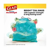 Glad ForceFlex MaxStrength Scented Tall Kitchen Trash Bags, 13 Gallon, 20 Bags