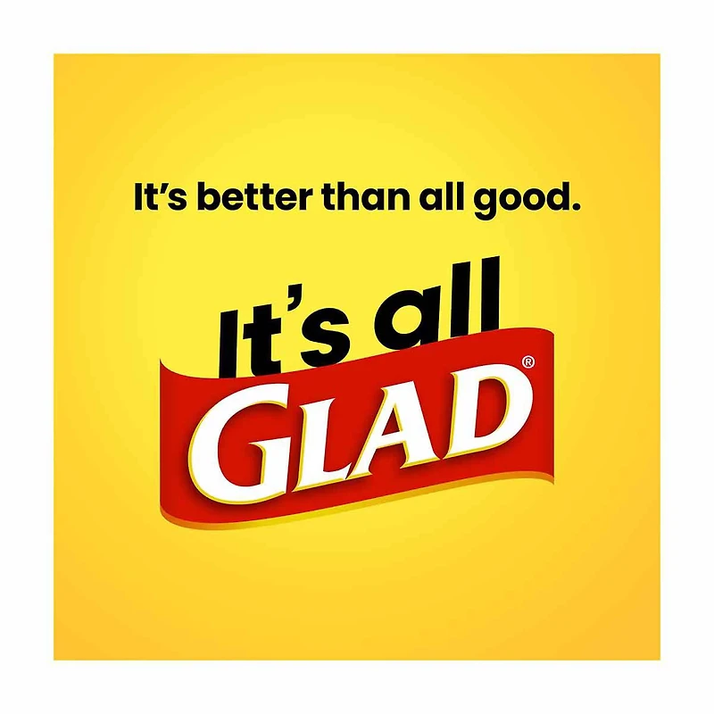 Glad ForceFlex MaxStrength Scented Tall Kitchen Trash Bags, 13 Gallon, 20 Bags