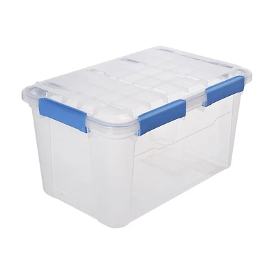 52.8 Quart Waterproof Clear Tote, 1 ct