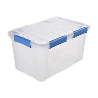 52.8 Quart Waterproof Clear Tote, 1 ct
