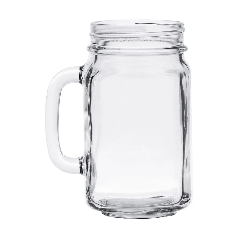 Mason Jar Glass, 16.5 oz