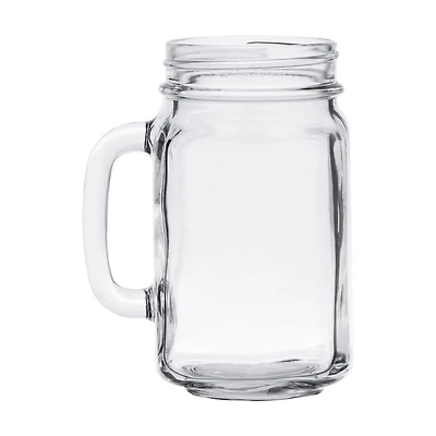 Mason Jar Glass, 16.5 oz